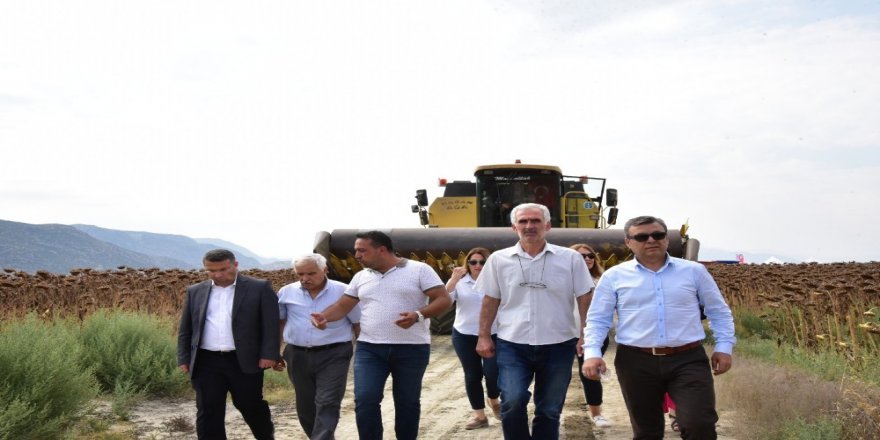 Antalya’da Ayçiçeği Tarla Günü Yapıldı