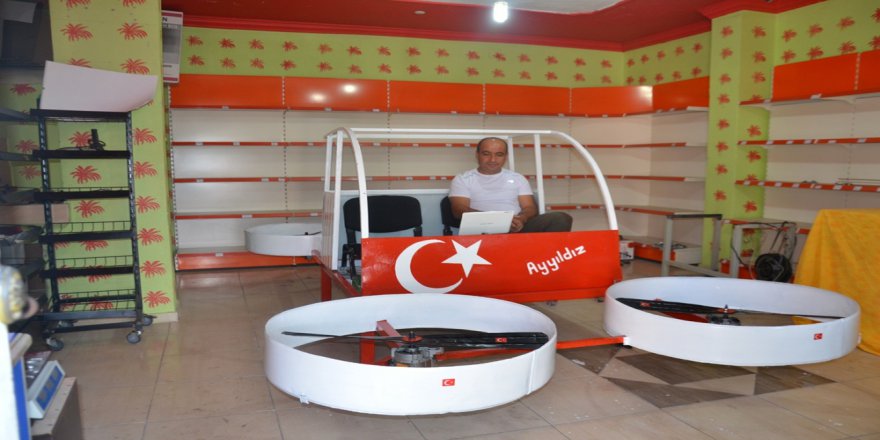 Hayali Olan Uçan Arabayı 15 Bin Liraya Yaptı