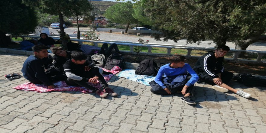 Çanakkale’de 45 Mülteci Yakalandı