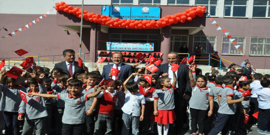 Şırnak’da Terör Örgütünün Zarar Verdiği 70 Okul Onarıldı