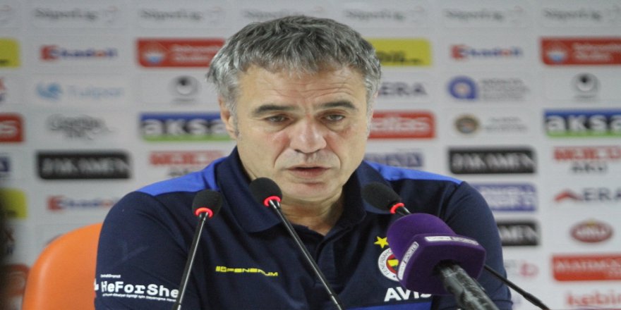 Ersun Yanal: “Rakibimize Cesaret Verdik”