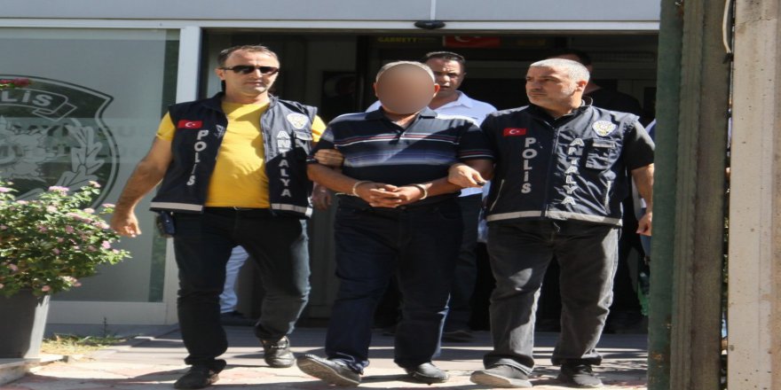 Antalya’da Baltalı Gaspçı Tutuklandı