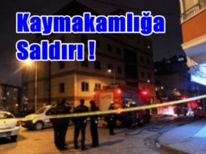 İstanbul'da Kaymakamlığa Molotoflu Saldırı
