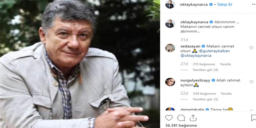 Usta Oyuncu Tarık Ünlüoğlu Hayatını Kaybetti