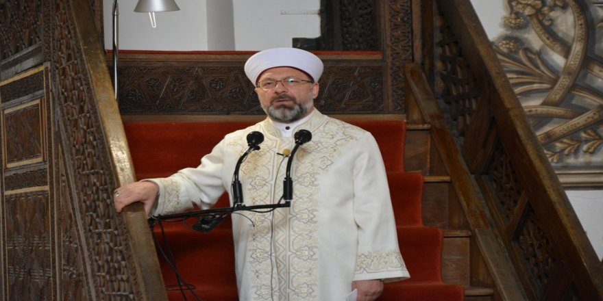 Diyanet İşleri Başkanı Erbaş’tan “Barış Pınarı” Paylaşımı