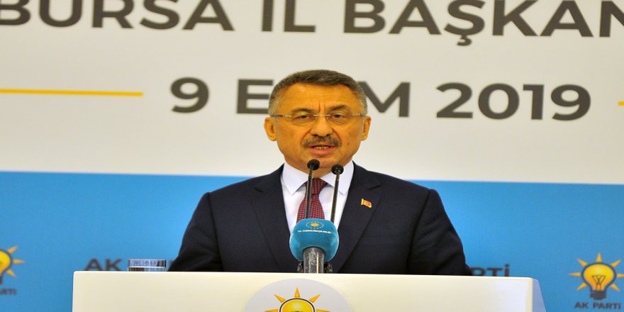 Cumhurbaşkanı Yardımcısı Fuat Oktay Operasyonla İlgili Konuştu