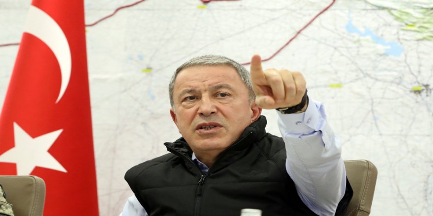 Bakan Akar Ve Komutanlar Barış Pınarı Harekatı’nı Sevk Ve İdare Ediyor