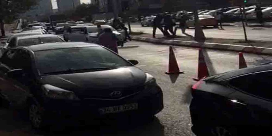Anadolu Adalet Sarayı Önünde Silahlı Çatışma Anları Kamerada