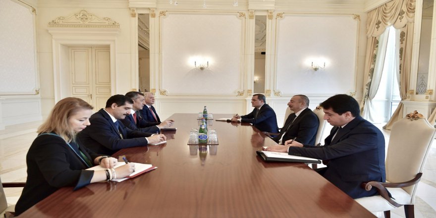 Cumhurbaşkanı Aliyev, Milli Eğitim Bakanı Selçuk’u Kabul Etti