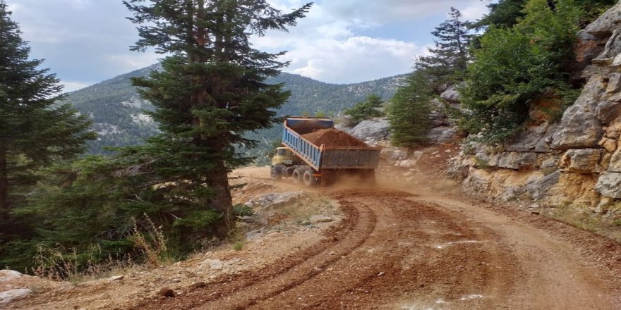 Akseki Göktepe Yaylası’na Bakım Onarım
