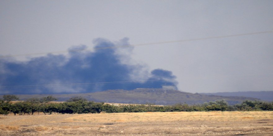 Süleyman Şah Türbesi Çevresindeki Ypg/pkk Hedefleri Yoğun Ateş Altında