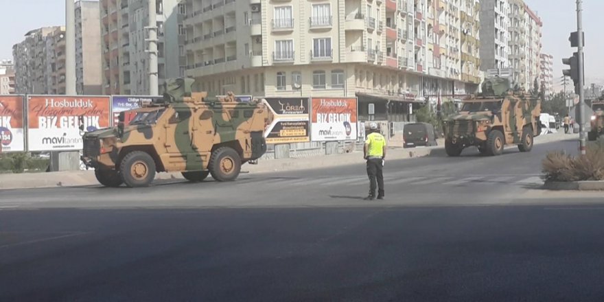 Mardin’den Suriye Sınırına Askeri Sevkiyat