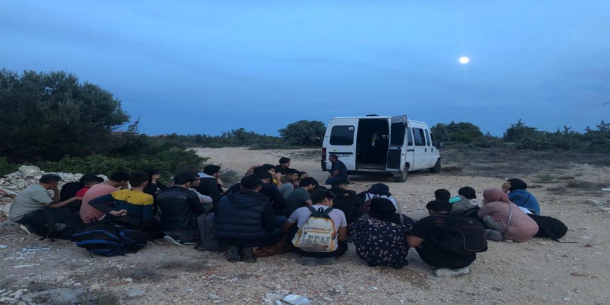 Edirne Açıklarında 33 Düzensiz Göçmen Yakalandı