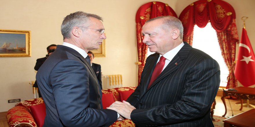 Cumhurbaşkanı Erdoğan, Nato Genel Sekreteri Stoltenberg’i Kabul Etti