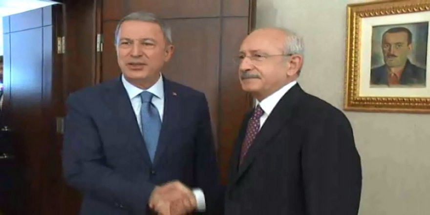 Bakan Akar, Kılıçdaroğlu İle Görüştü