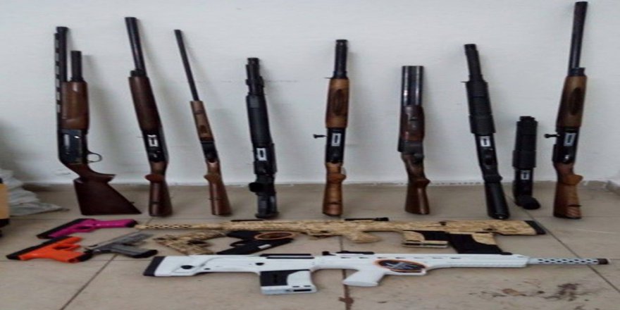 Konya’da Silah Operasyonu: 166 Adet Silah Ele Geçirildi