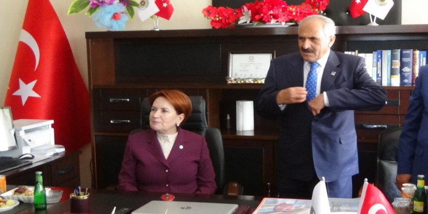 İyi Parti Genel Başkanı Akşener Muş’ta