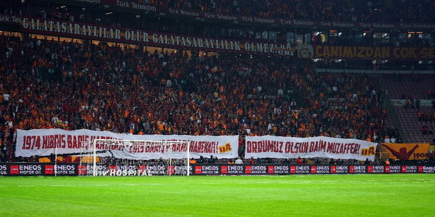 Galatasaray Taraftarlarından Barış Pınarı Harekatı’na Destek