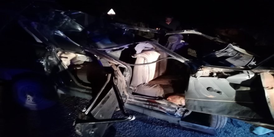 Kına Gecesine Giderken Kaza Yaptılar: 2 Ölü, 5 Yaralı