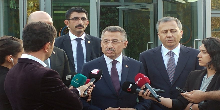 Cumhurbaşkanı Yardımcısı Oktay’dan Semih Yalçın’a Taziye Ziyareti