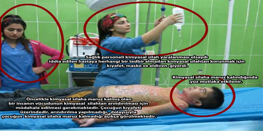 "Kimyasal Bomba" Yalanı Madde Madde Böyle Boşa Çıkarıldı