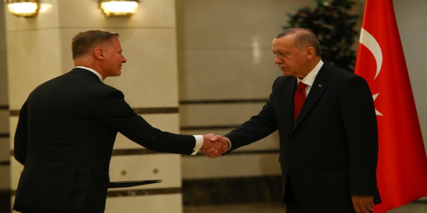 Finlandiya Büyükelçisini Kabul Etti
