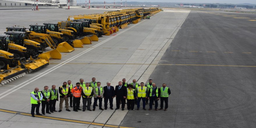 İstanbul Havalimanı Kışa Hazır