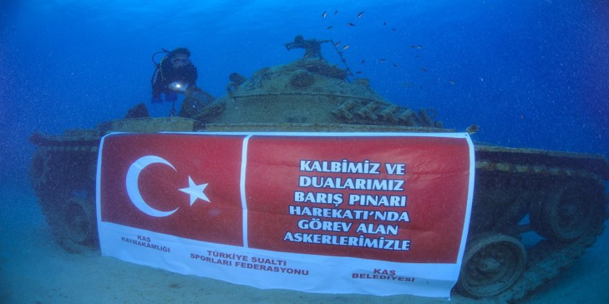Barış Pınarı Harekâtına Su Altından Anlamlı Destek