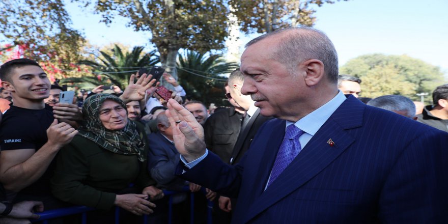 Cumhurbaşkanı Erdoğan, Cuma Namazını Eyüpsultan Camii’nde Kıldı