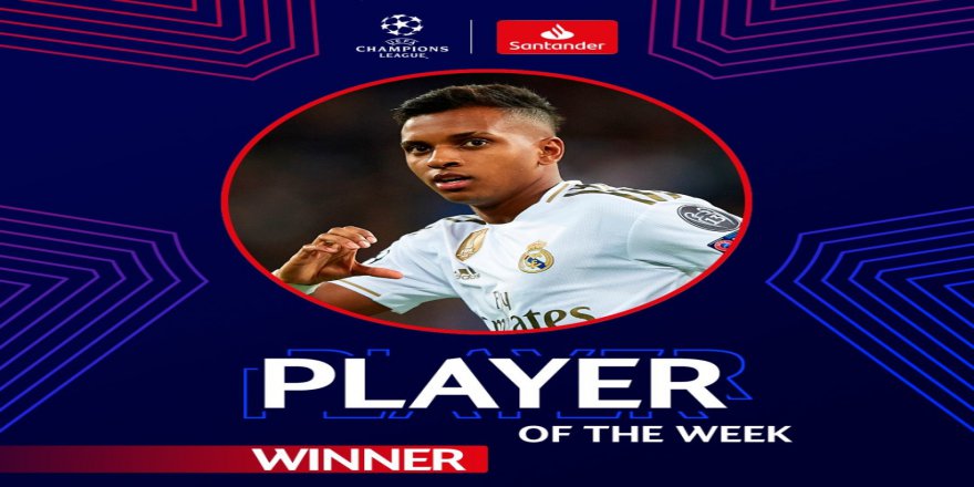 Uefa Şampiyonlar Ligi’nde Haftanın Futbolcusu: Rodrygo