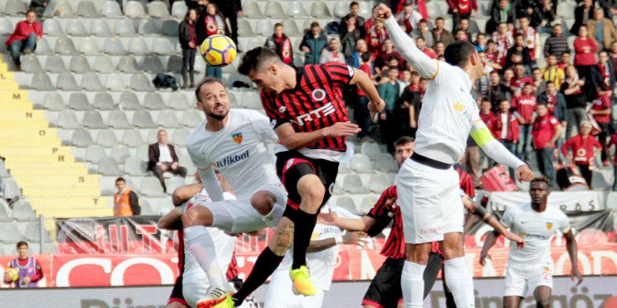 Gençlerbirliği İle Kayserispor 39.randevuda