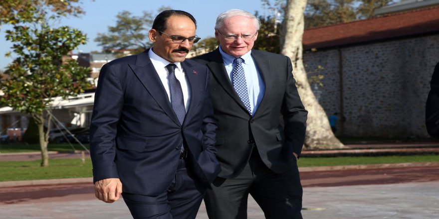 Cumhurbaşkanlığı Sözcüsü Kalın, Abd’nin Suriye Özel Temsilcisi Jeffrey’i Kabul Etti