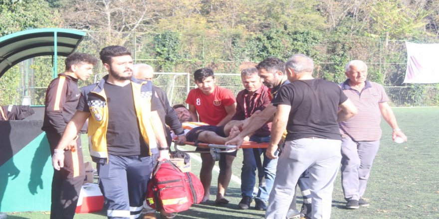 Amatör Maçta Korkutan An