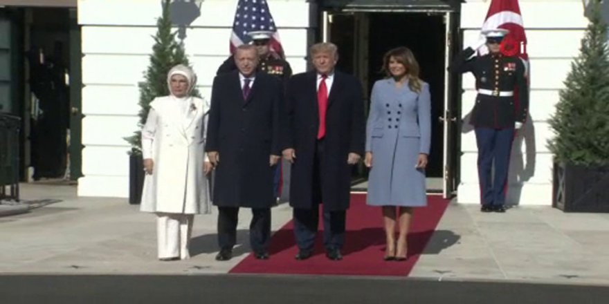 Cumhurbaşkanı Erdoğan Beyaz Saray’da