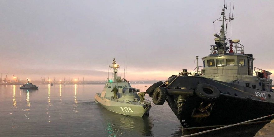 Rusya Kerç Boğazı’nda El Koyduğu Ukrayna Gemilerini İade Ediyor