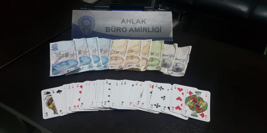 Kahramanmaraş’ta Kumar Operasyonu