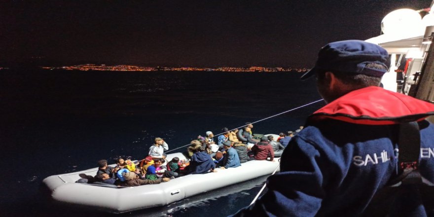 Kuşadası’nda 88 Düzensiz Göçmen Yakalandı