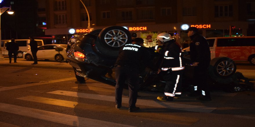 Malatya’da Trafik Kazası: 4 Yaralı