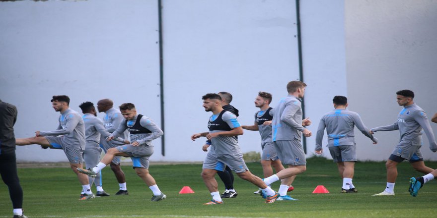 Trabzonspor, Mke Ankaragücü Maçı Hazırlıklarını Tamamladı