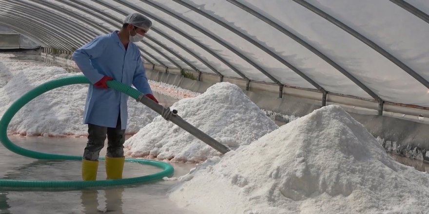8 Ülkeye İhracatı Yapılan ‘Delice Tuzu’ Mineral Deposu Çıktı