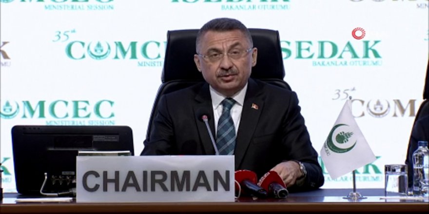 Cumhurbaşkanı Yardımcısı Oktay, İsedak 35. Toplantısı Bakanlar Çalışma Oturumu’na Başkanlık Etti