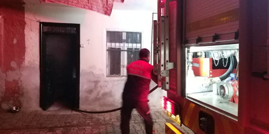 Kozan’da Yangın