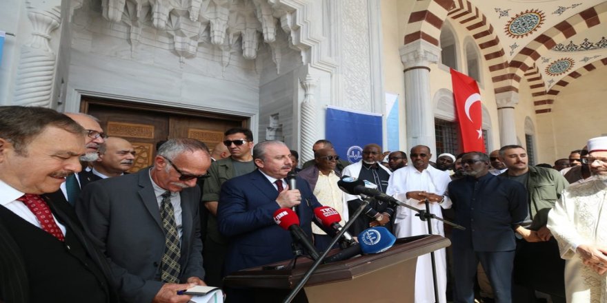 Şentop, Cibuti’de 2. Abdülhamid Han Camisi’ni Açtı