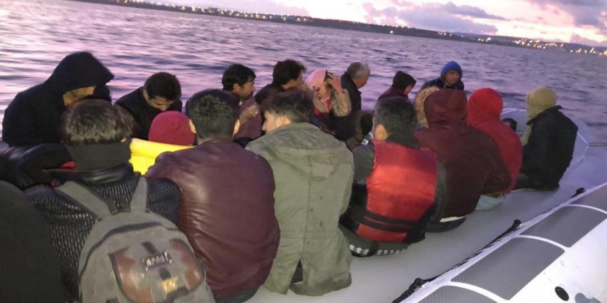 İzmir’de 111 Kaçak Göçmen Yakalandı