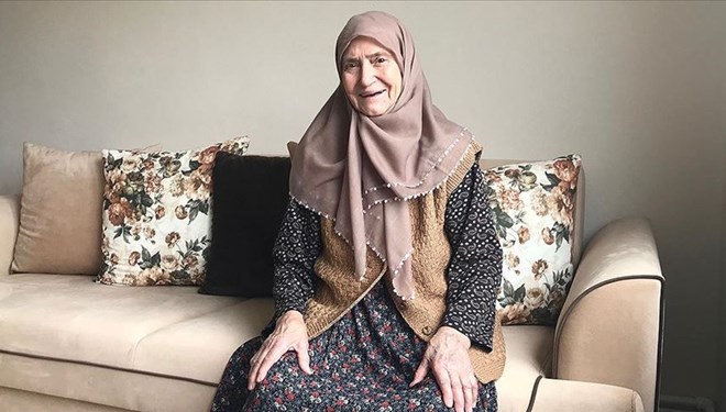 RESMİYE NİNE CORONADAN KURTULDU BEYİN KANAMASI GEÇİRDİ