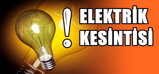 YARIN İSTANBUL'UN BU İLÇELERİNDE ELEKTRİK YOK