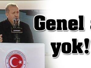 Genel Af yok