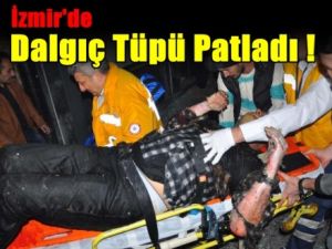 İzmir'de Dalgıç Tüpü Patladı, Halk Bomba Sandı !