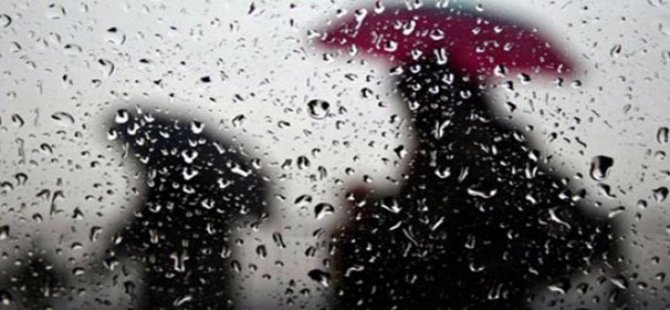 METEOROLOJİ'DEN 8 İL İÇİN YAĞIŞ UYARISI