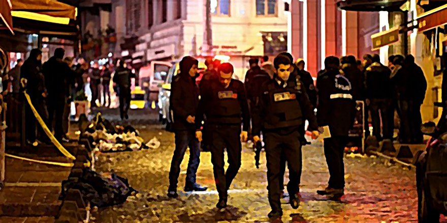 BEYOĞLU'NDA SİLAHLI ÇATIŞMA; 1'İ POLİS 4 YARALI